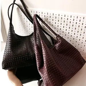 Mr.Store Tote Bag Geraldine Anyam Daily Totebag Kuliah Kerja Wanita Korean Cewek