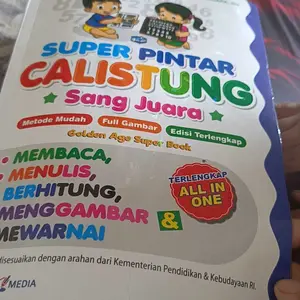 Buku Anak / Belajar Membaca Menulis Berhitung / Super Pintar Calistung Sang Juara – Terlengkap All In One / Lingkar Media / Lingkar Media LM - LM