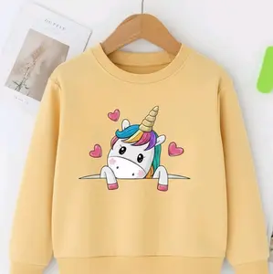 Sweater Crewneck Anak Unicorn Usia 3-8 Tahun Murah - Fashion