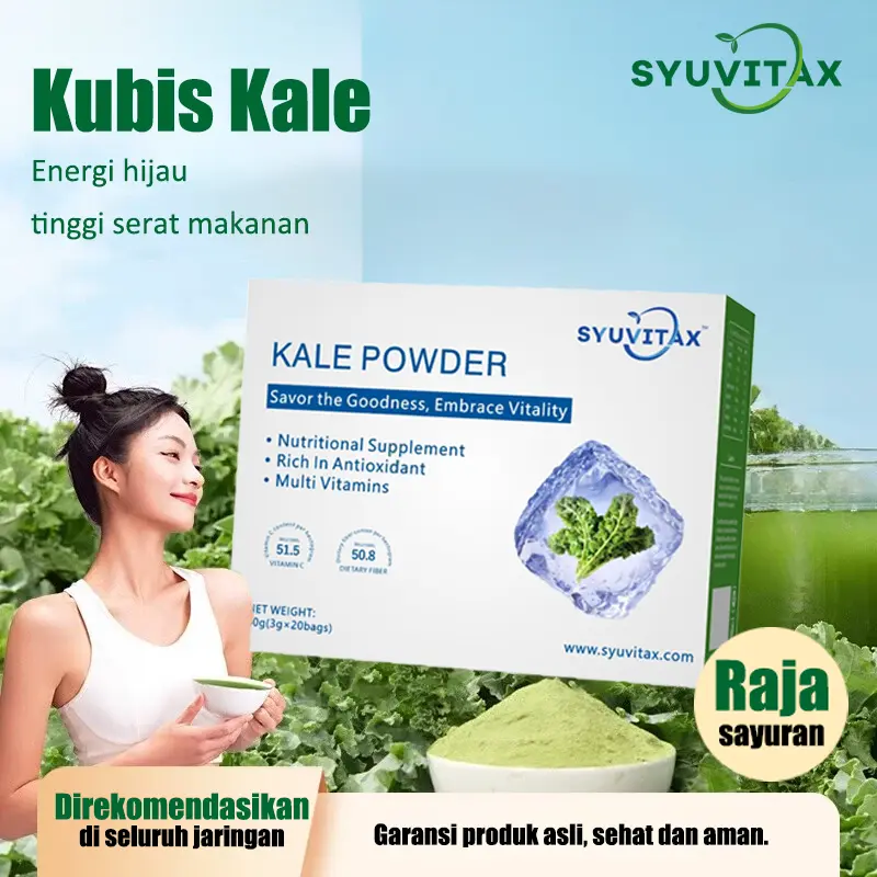 SYUVITAX - Bubuk Kale alami kemasan.