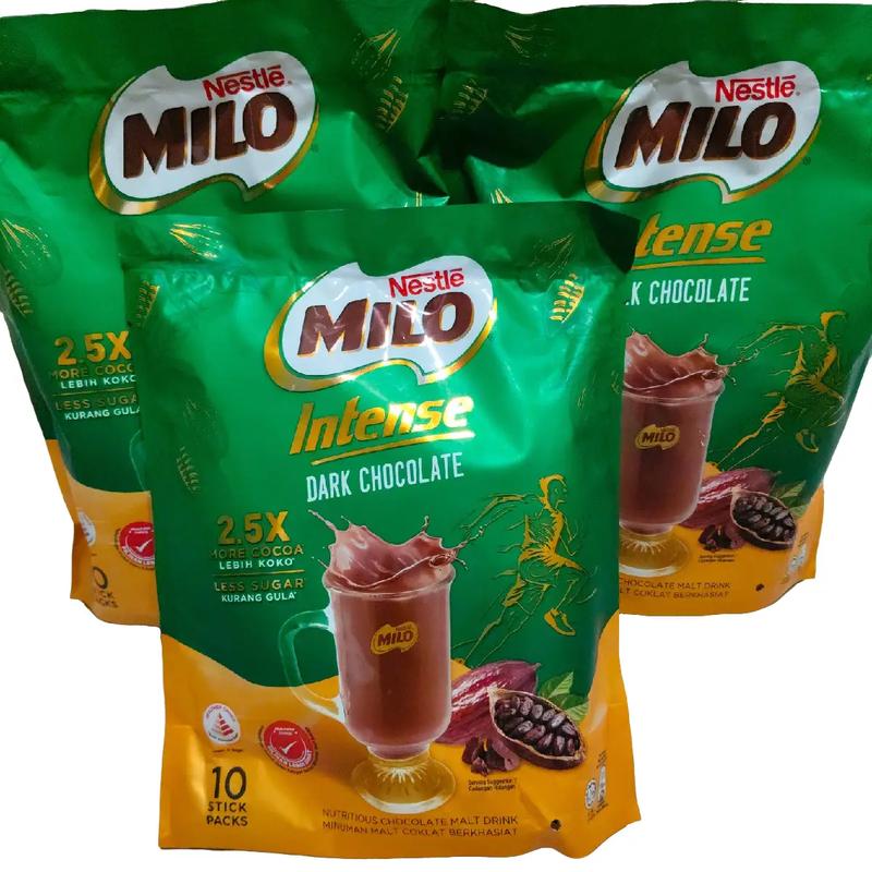 Milo Intense Dark Choco Original Malaysia Isi 10 Stick Chocolate - Shop ...