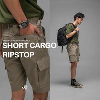 Gambar Celana Pendek Pria JB Ripstop Cream dengan 4 Kantong Cargo - Cream, S dari JB Stay Classy Kab. Banyumas 3 Tokopedia