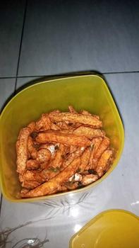 Product Review of Basreng Stik Pedas Daun Jeruk 500gr from R**️ 2