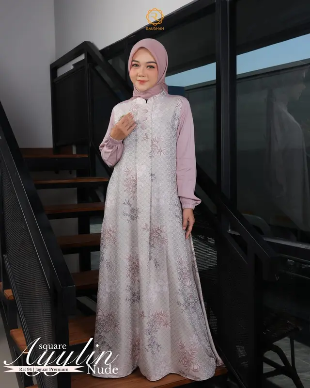 Termurah Aylin Dress Jaguar Premium By RaudhahScarf 2