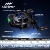 Gambar [OFFICIAL] SeaHunter joran pancing set Blue Shark DC dan Black Arrow Tele Telescopic joran casting reel baitcasting set - 1.5M , Kiri  dari SeaHunter Indonesia Kab. Tangerang 2 Tokopedia