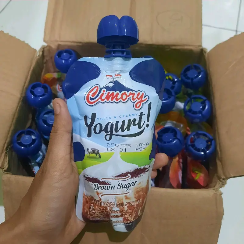 Cimory Yogurt Squeeze 120 gram Thick & Creamy (1PCS) Yoghurt Milk Blueberry Sugar Mangga Drink 2
