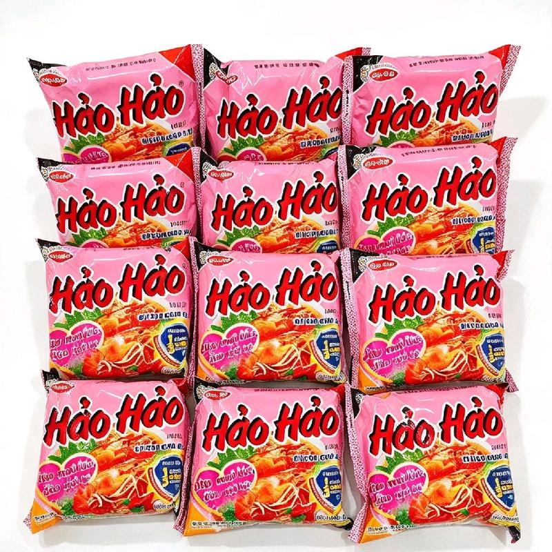 Combo 10 gói mì hảo hảo - Chua Cay Thơm ngon, đa dạng hương vị - Tinh tế trong từng gói