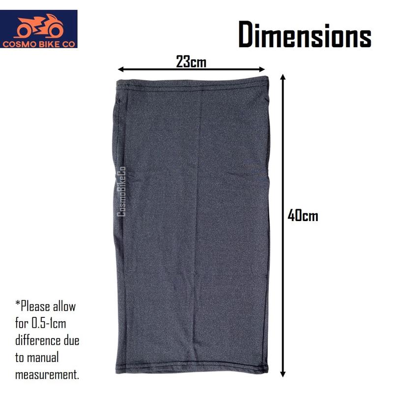 Product Introduction of 🔰SG SELLER🔰 EAR LOOP Face Scarf Anti Dust Sun Head Cover Neck Gaiter Helmet Liner Motorcycle Cycling Sports 22