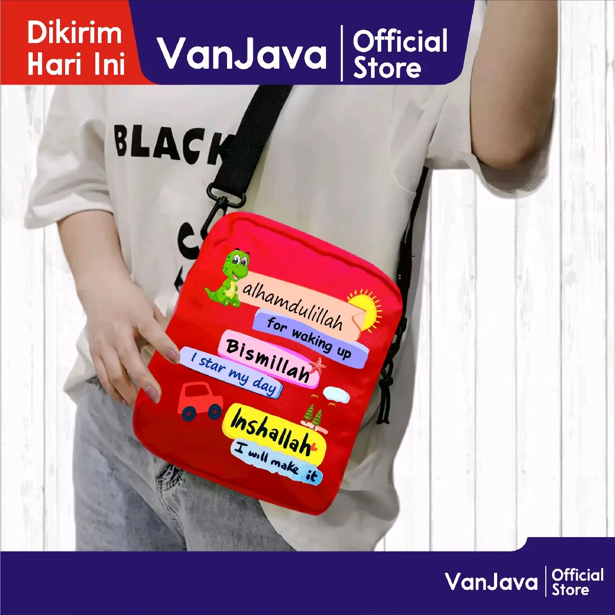 skena pria Tas Selempang Ngaji  Anak Laki-laki Dan Perempuan Tk Paud SD SMP Fashion Terbaru