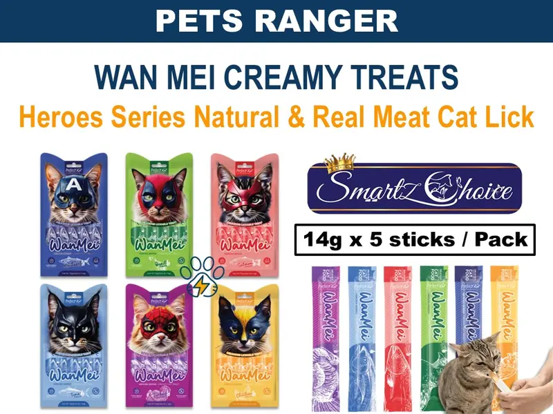 Photo inspiration: Picture Idea: Pack Prefect Kat Wan Mei Heroes Series Creamy Cat Treat