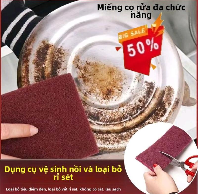 Product Introduction of Miếng Cọ Đa Năng 100cm Rửa Nhà Bếp, Vải Lau Đa Năng, Dày Dặn, Miếng Cọ Rửa Loại Bỏ Gi Sét, Cho xoong nồi... 25