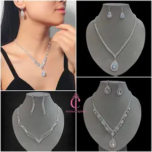 Florencia Necklace - Set Kalung Anting Mewah Pengantin