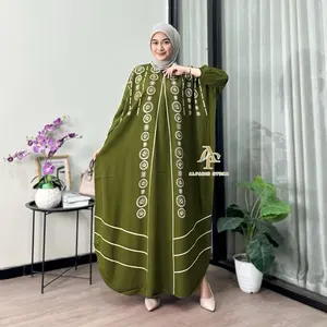 Kaftan Motif Thoif Rayon Tebal Jumbo Ld 180 cm