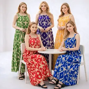Daster Yukensi Jumbo Ld 120cm Pb 130cm Bahan Rayon Lembut Panjang Wanita Dress Ibu Motif Remaja Nyaman Bali Ukuran Pas Bahan Nyaman untuk Keseharian Santai Dewasa