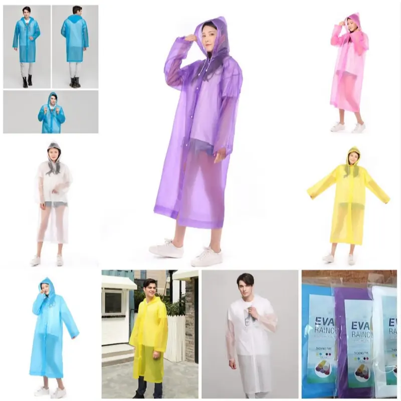 [YING] JAS HUJAN EVA RAINCOAT WATERPROOF UKURAN DEWASA ADA 5 WARNA 1