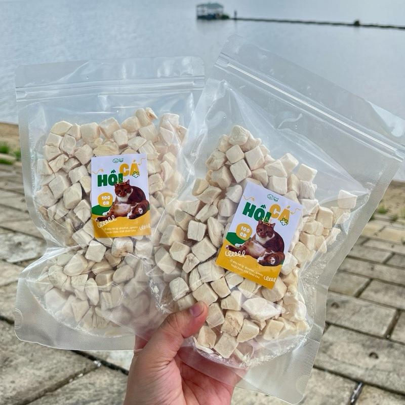 Bò viên sấy cho chó mèo