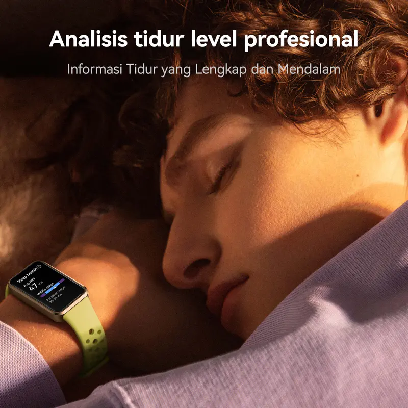 [Limited Offers] HUAWEI Band 10 Smartband | Sleek Aluminum Alloy Case | Pro-Level Sleep Analysis | Emotional Wellbeing Assistant | Smartwatch Aluminium Jam 3
