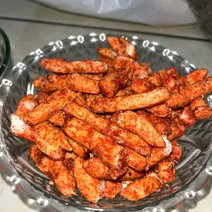 basreng kering rasa pedes dan original daun jeruk ukuran 1kg,500grm,250grm bumbu+daun jeruk basreng kering rasa pedes dan original daun jeruk ukuran 1kg,500grm,250grm bumbu+daun jeruk