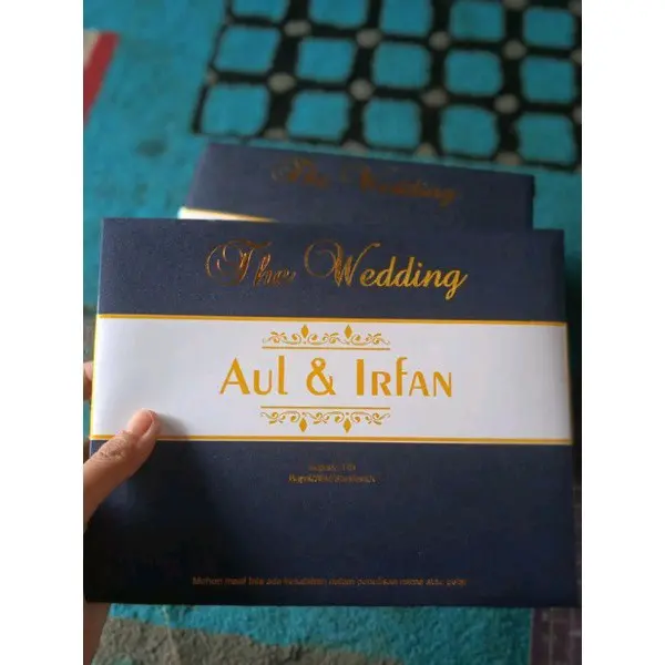 Amplop undangan bahan jasmin griter sabuk ukuran a5 mewah elegant minimal order 10pcs