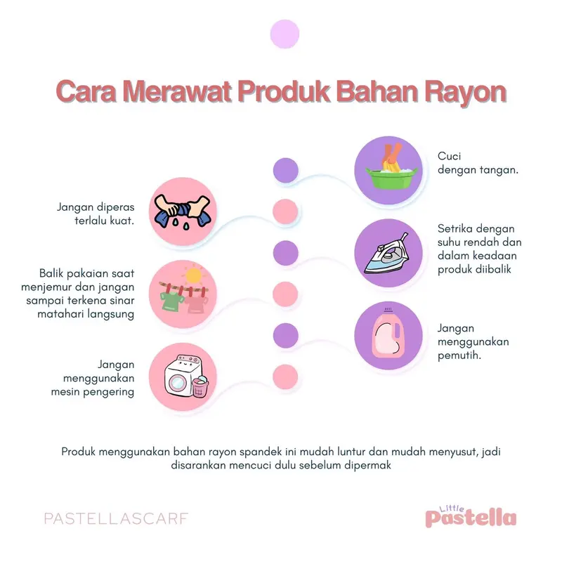 Little Pastella - Kiara Instant | Hijab Bayi | Hijab Newborn bahan rayon 8