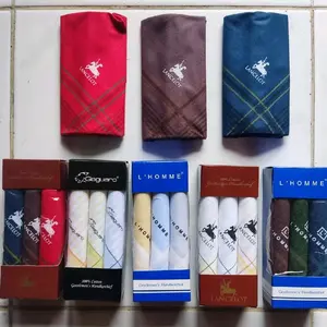Isi 3 Pcs Dan Isi 6 Pcs Sapu Tangan Original Full Katun
