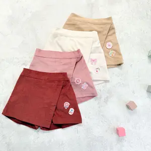 Baelish Rok Celana Skort Corduroy Anak Perempuan