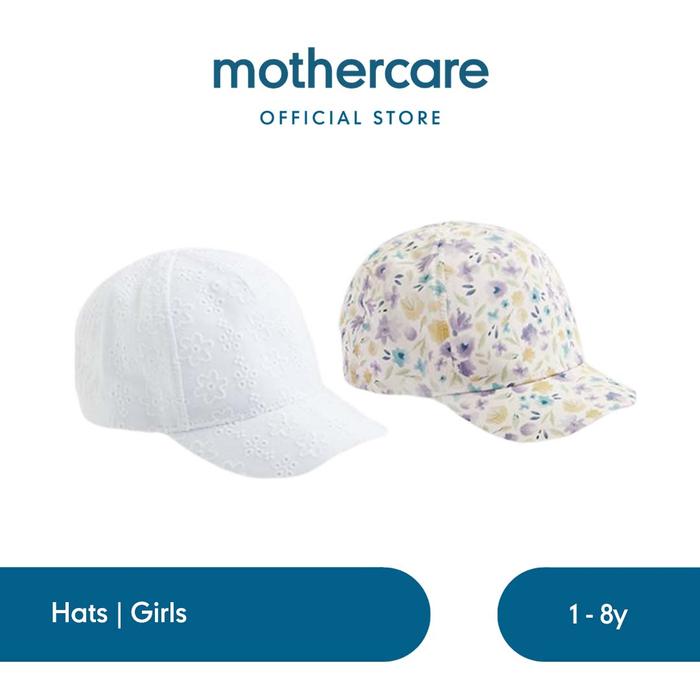 Gambar Mothercare Floral Baseball Caps 2 Pk - Topi Anak Perempuan - 1-3 Years dari Mothercare Indonesia Kab. Karawang Tokopedia