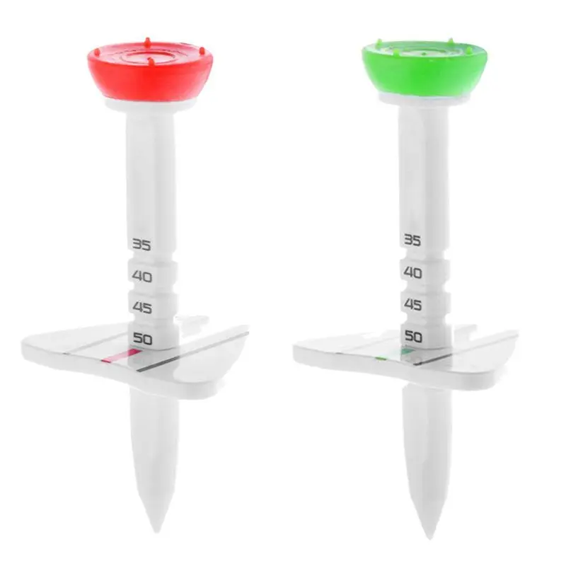 80mm Tee Golf Profesional Golf Tee Adjustable Golf Tees Directional Alat Golf 1