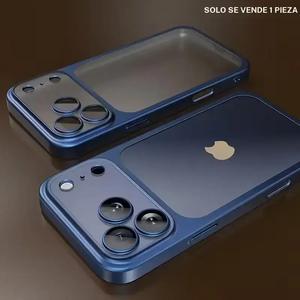 Funda instantánea 17 de lujo mate transparente con carga inalámbrica, compatible con iPhone 11/12/13/14/15/16/17 Air Pro Max Plus, funda anticaídas, diseño moderno, alta calidad.