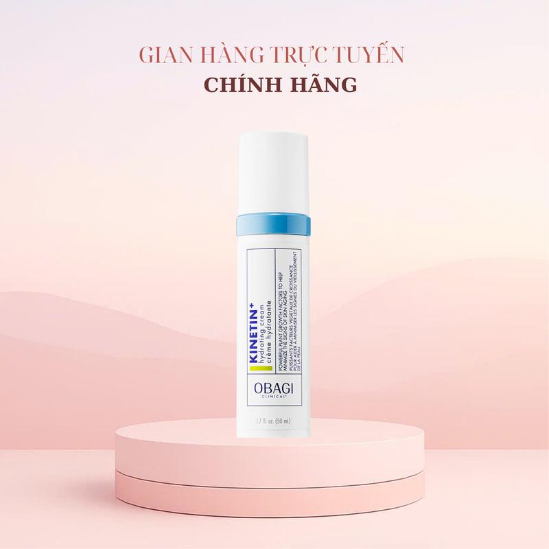 [DATE T2/2026] Kem dưỡng hỗ trợ phục hồi làm dịu da Obagi Clinical Kinetin+ Hydrating Cream 50ml