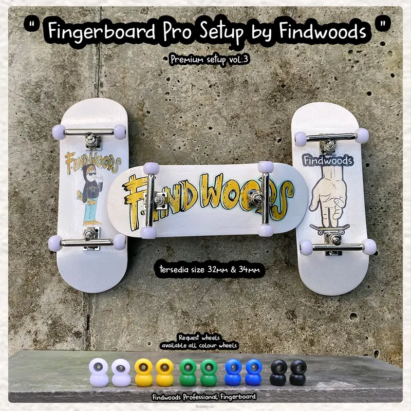 Fingerboard Pro Premium setup Findwoods limited edition vol.3 0