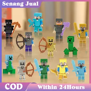 Bricks Figure Minecraft World Minifigures/Minifigure Minecraft.