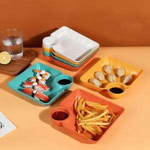 Piring Serbaguna Dengan Piring Cuka Piring makan TOP1132