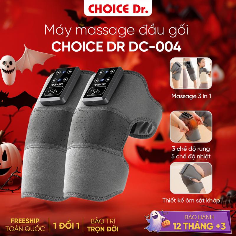 Máy Massage Đầu Gối Choice Dr. DC-004 – Massage Rung & Nhiệt – Đau Gối Bớt Ngay!