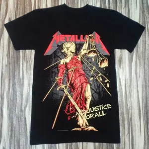 2026 Baru METALLICA Band Rock Metal Gaya Amerika Kaos Lengan Pendek Cetak Digital Langsung Pria Streetwear kaos Katun 100% nflkxwqyyb