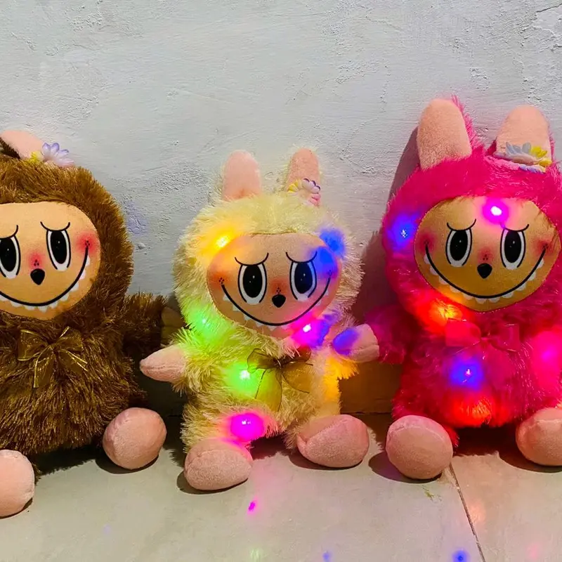 Boneka Labubu Viral LED 35cm - Mainan Boneka Lucu - Doll, Toys 1