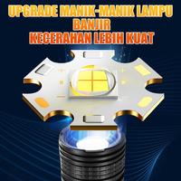 Gambar Acciaiie Super Terang Senter LED S71  Lampu Dengan Sumber Cahaya Ganda  COB 50000Lumens Senter Taktis Dengan Cahaya Kuat Zoom  Dapat Diisi Ulang dengan Baterai USB - S71 Senter Besar  dari Acciaiie Store Kab. Tangerang 5 Tokopedia