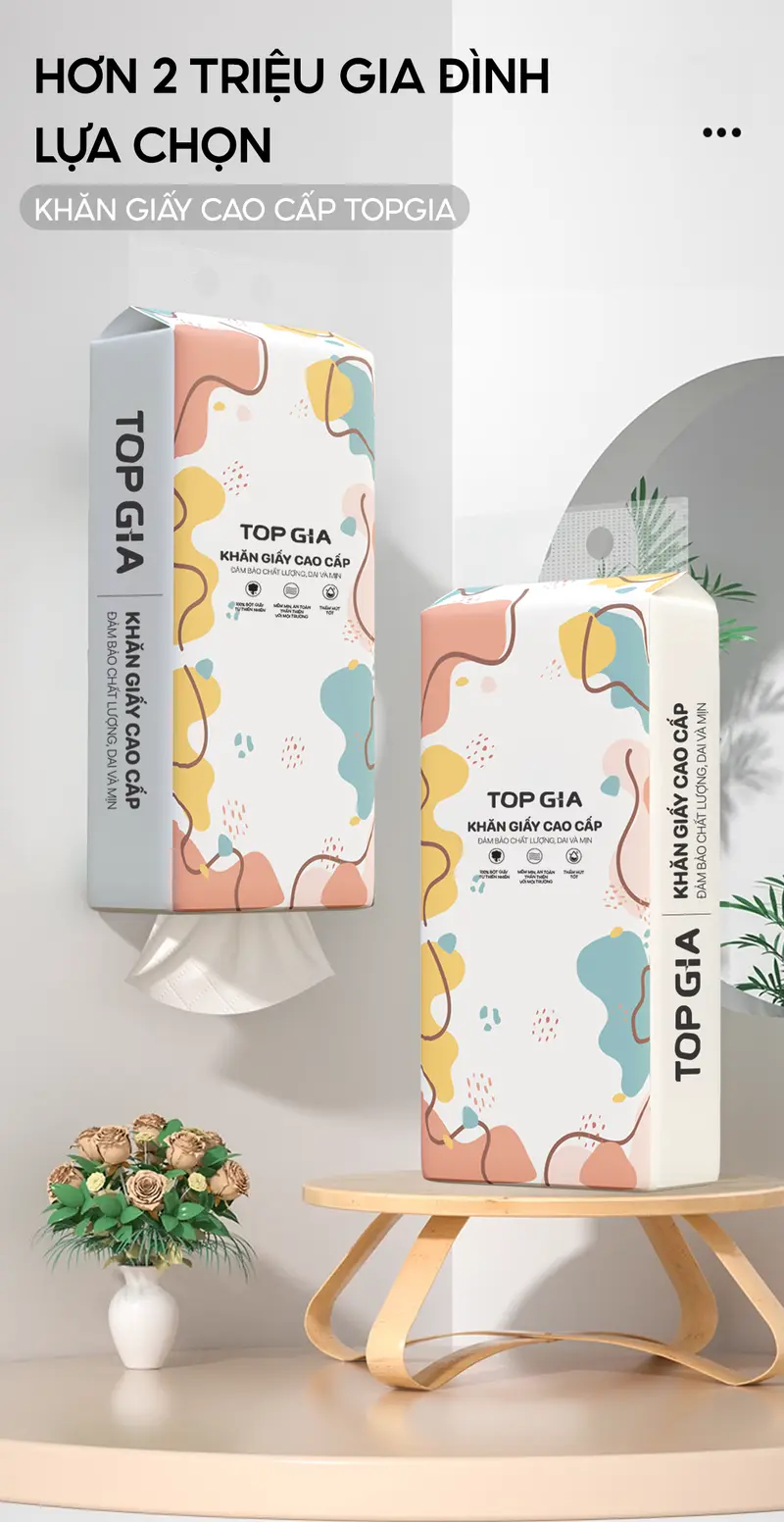 Product Introduction of (GIẤY SIÊU TO, KHỔNG LỒ) COMBO 6 bịch khăn giấy CỠ ĐẠI đa sắc treo tường (tặng móc treo tường) Giấy Ăn rút an toàn lành tính, giấy rút đa năng treo tường ĐẠT QUY CHUẨN CỦA BỘ CÔNG THƯƠNG - ĐA KHO (DS) Khăn giấy cao Khăn Giấy Rút 2