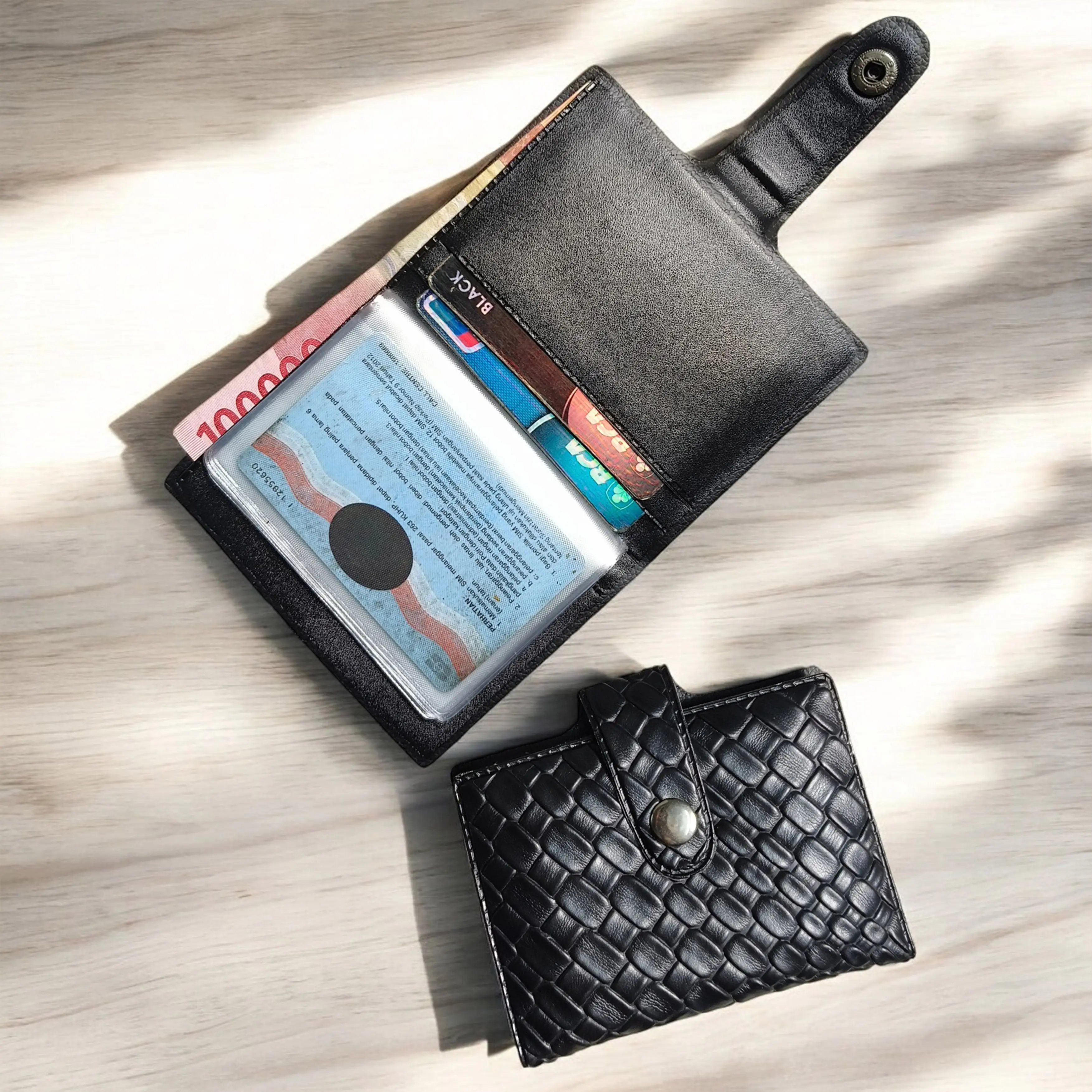 A-ZAHRA 089 DOMPET LIPAT MINI / DOMPET KARTU KANCING / DOMPET MURAH TERBARU / DOMPET MOTIF TAKAR / DOMPET