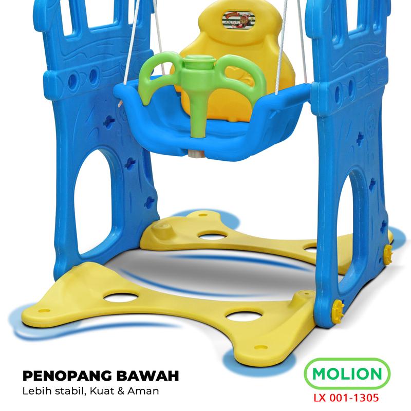 Prosotan Ayunan Bermain Mainan Perosotan Prosotan Mainan Plastik Ayunan Anak 5in1 Edukatif 001-M1305 4