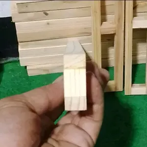 Sasis miniatur truk palstik ukuran 60cm x 6cm bahan jati belanda