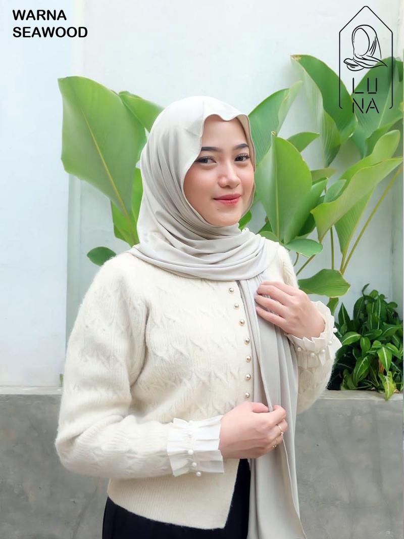 Product Introduction of LUNA HIJAB - PASHMINA JERSEY / PASHMINA KAOS / PASHMINA MELEYOT 28