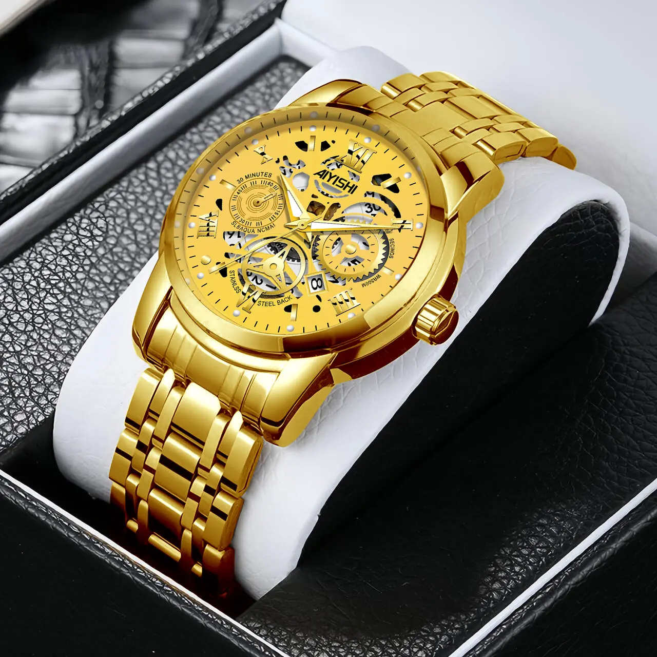 Emas  Penuh 【Edisi terbatas baja tahan karat】