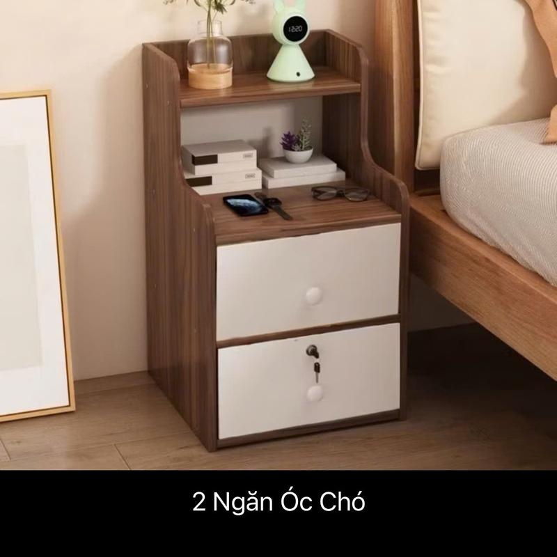 Tủ Để Đầu Giường Kệ Để Đồ Đầu Giường Tab Đầu Giường Gỗ MDF Cao Cấp Có Ngăn Khoá…