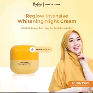 NEW INTENSIVE WHITENING NIGHT CREAM 20ml Wajah Pencerah Mencerahkan Facial Perawatan