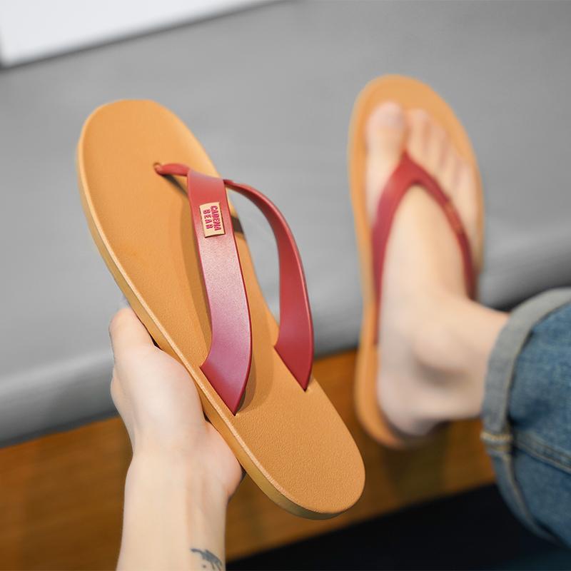 IEAGO Original Men At Home Outdoor Beach Flip Flops Casual Flat Bottom EVA  Slippers Soft Sole Sliders 8