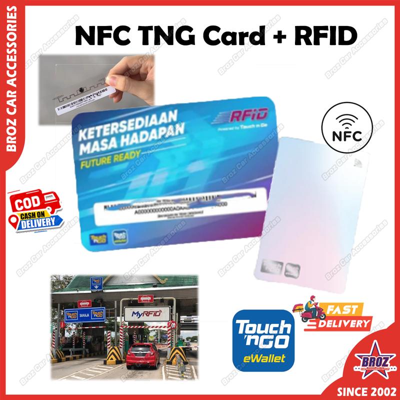 [COD] [COMBO] TNG NFC Card + RFID Sticker Enhanced Card Trusted Seller ...