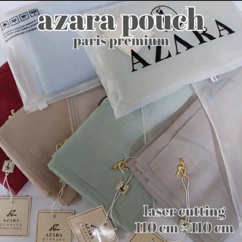 SEGIEMPAT PARIS OLIVE PREMIUM BY AZARA 1 PAK ISI 10 WARNA LOGO BESI 3