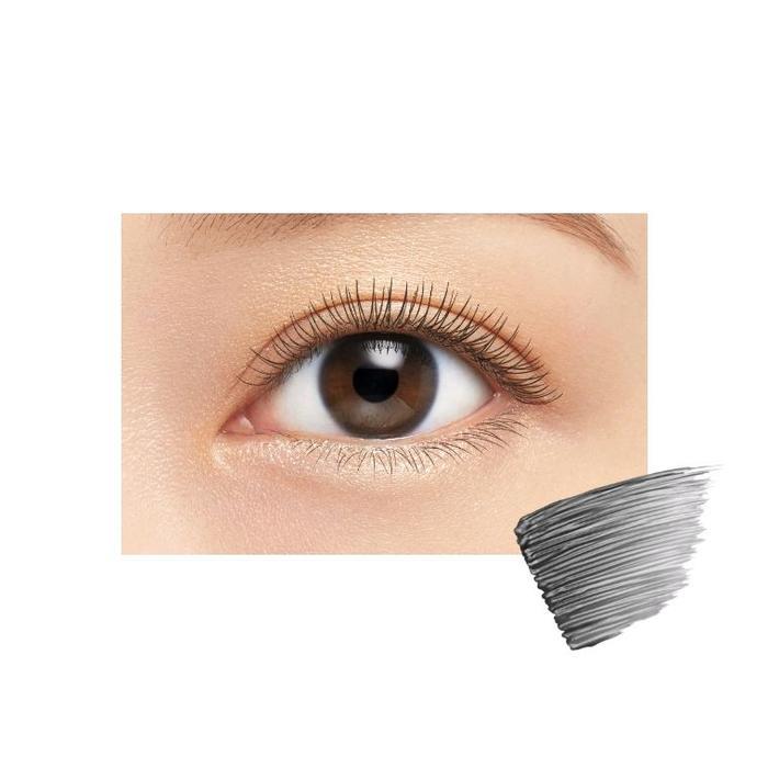 KISS ME Heroine Curl Keep Mascara Versi Baru dengan Triple Curl Lock & Curl Keep Ingredient Tahan Air Keringat dan Keringat - Brown