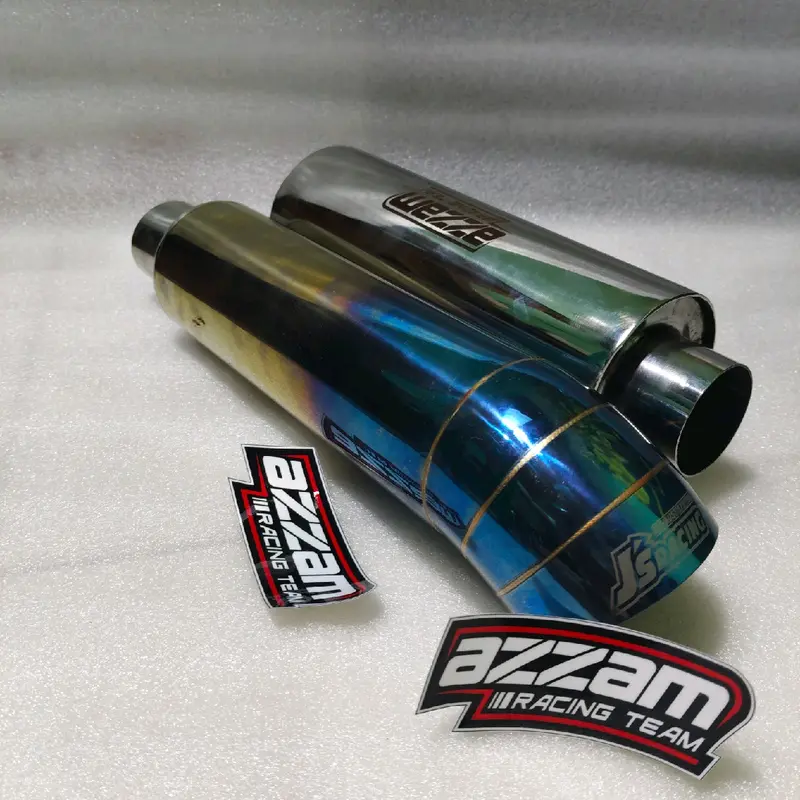 KNALPOT CUMI DARAT 1 PAKET DENGAN RESONATOR INLET 2 INCHI L300 KIJANG KAPSUL LGX DLL 8